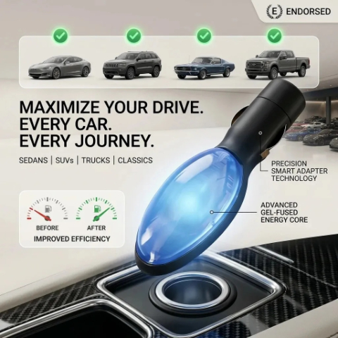 🚗Saves 70% on fuel consumption. — Plug-and-Play Fuel Saver: Drive Further, Improve Fuel Efficiency