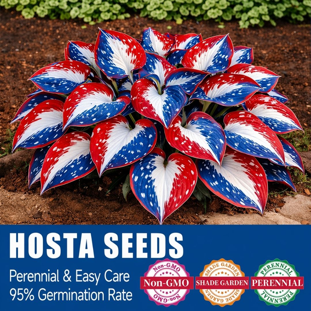 🎉Last Day Sale Off 40%🎉Celebrate America's 250th 🌱Premium Shade-Loving Hosta Seeds
